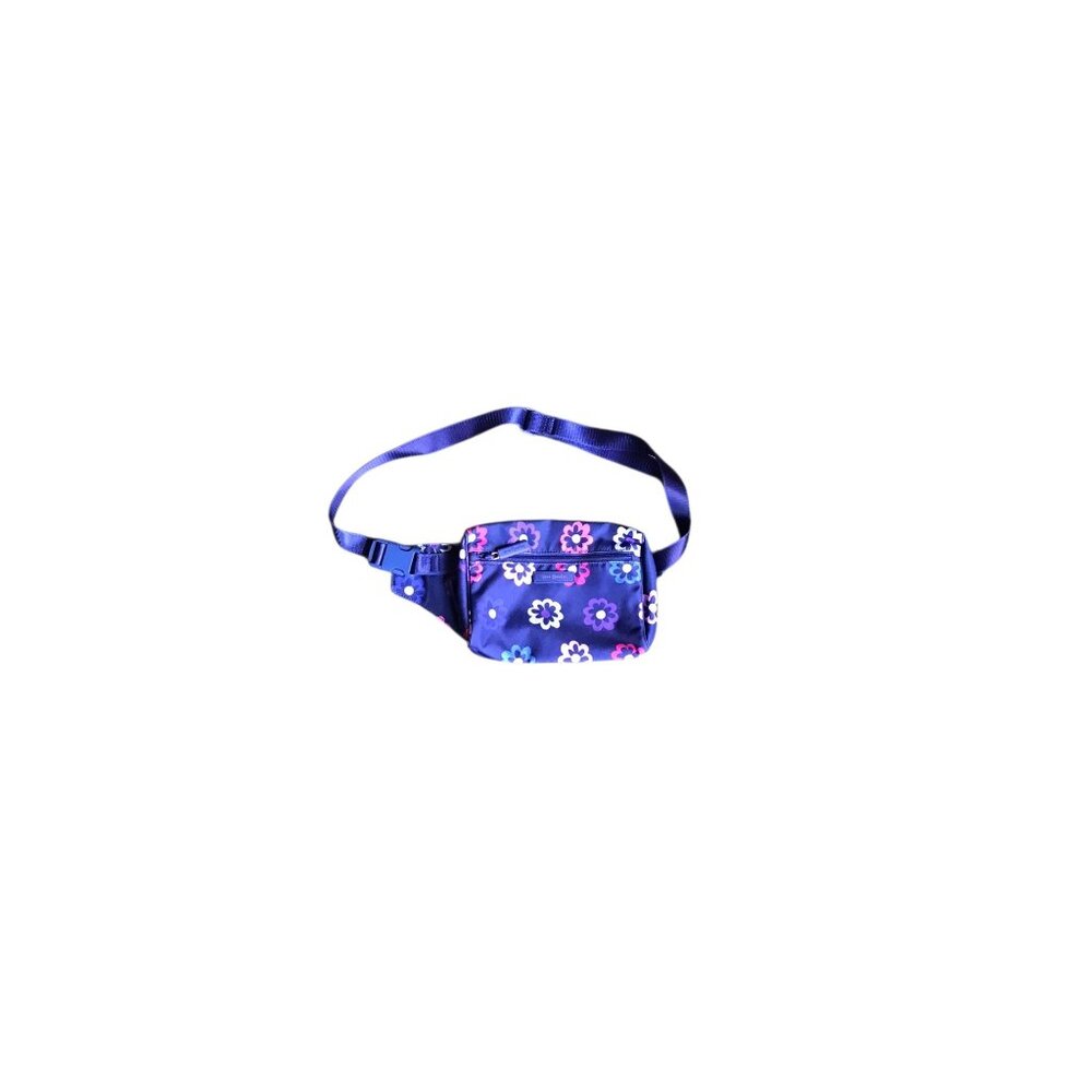 Vera Bradley Blue, Purple and Pink Flower Belt Bag